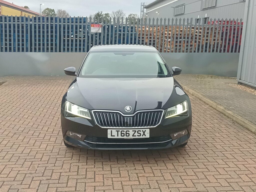 Skoda Superb Se L Executive LT66ZSX Black #6