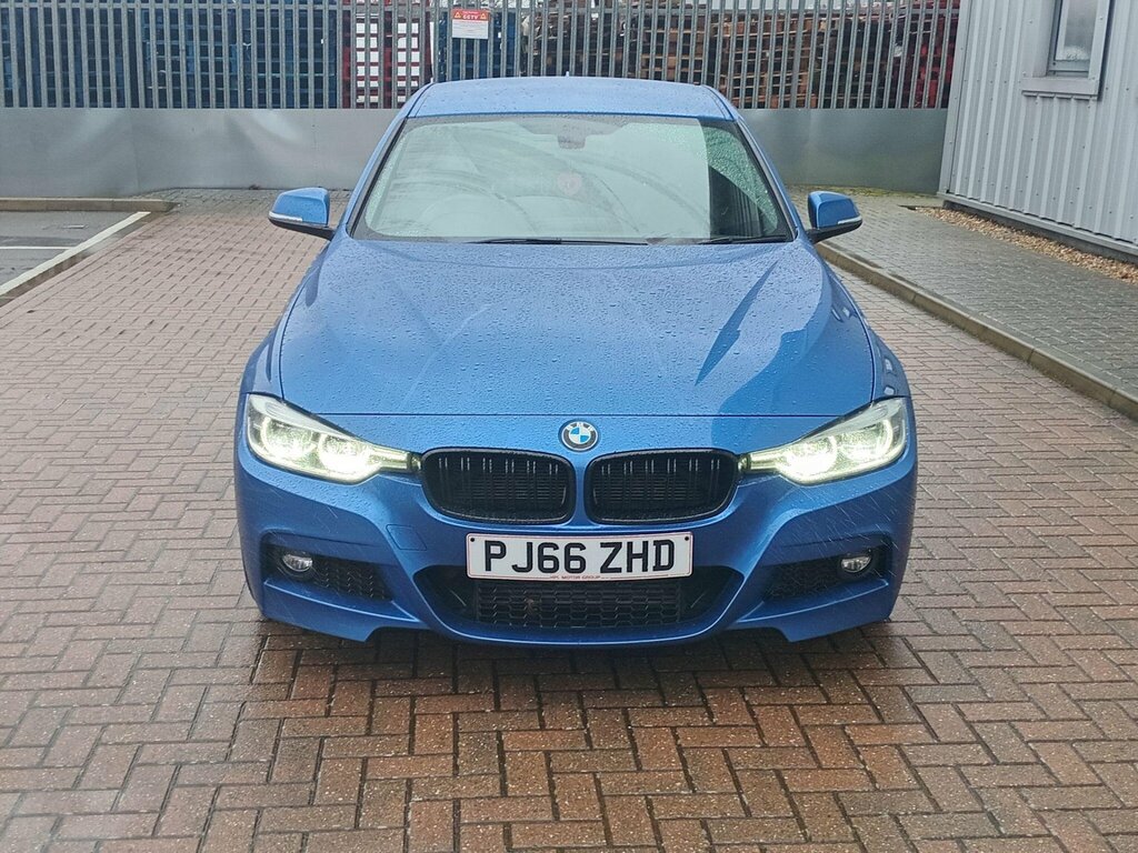 BMW 3 Series 2.0 320D M Sport Euro 6 Ss PJ66ZHD Blue #6