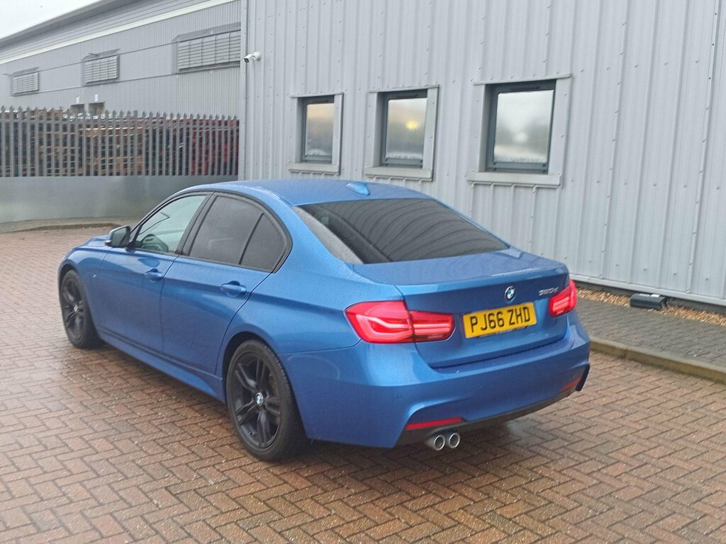 BMW 3 Series 2.0 320D M Sport Euro 6 Ss PJ66ZHD Blue #4