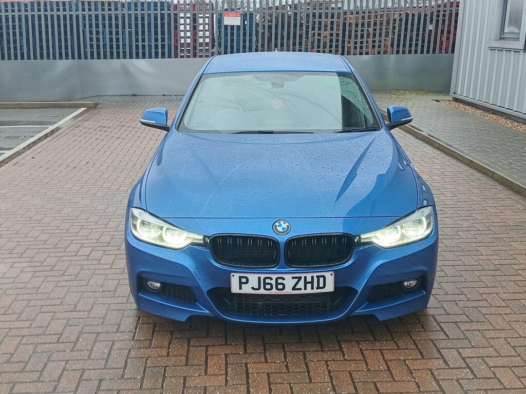 BMW 3 Series 2.0 320D M Sport Euro 6 Ss PJ66ZHD Blue #2