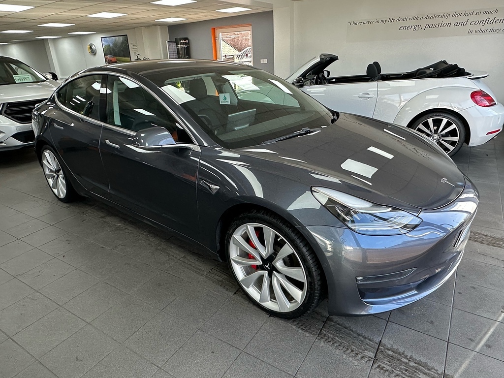 Tesla Model 3 Performance Grey