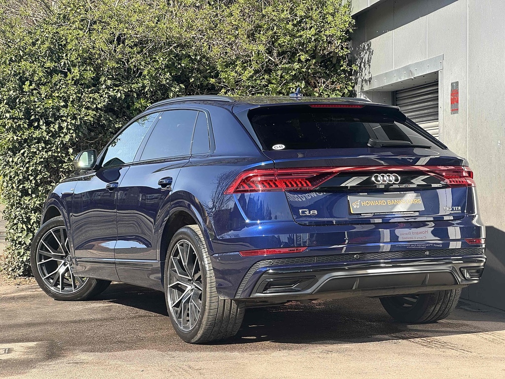 Audi Q8 Tdi V6 Black Edition B2NKS Blue #4