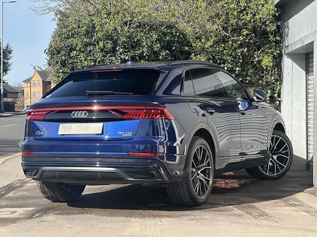 Audi Q8 Tdi V6 Black Edition B2NKS Blue #6