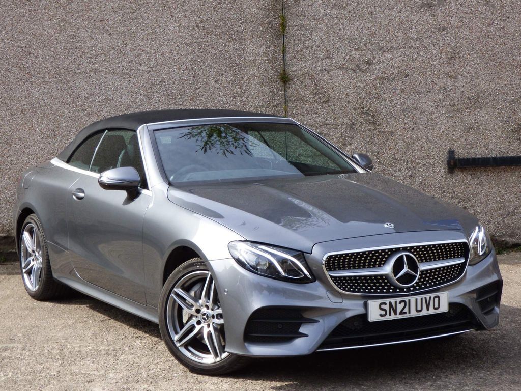 Mercedes-Benz E Class 3.0 E400d Amg Line Cabriolet G-tronic 4Matic Euro Grey #5