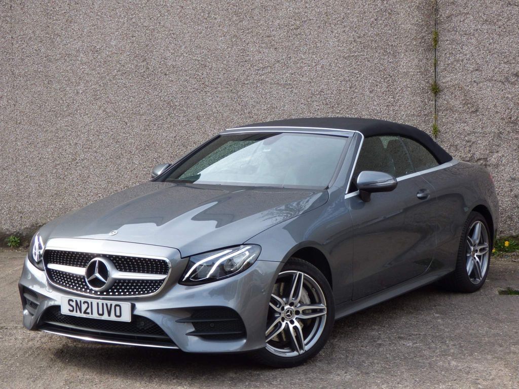 Mercedes-Benz E Class 3.0 E400d Amg Line Cabriolet G-tronic 4Matic Euro Grey #6