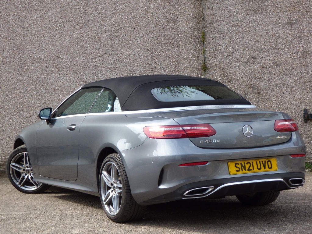 Mercedes-Benz E Class 3.0 E400d Amg Line Cabriolet G-tronic 4Matic Euro Grey #4