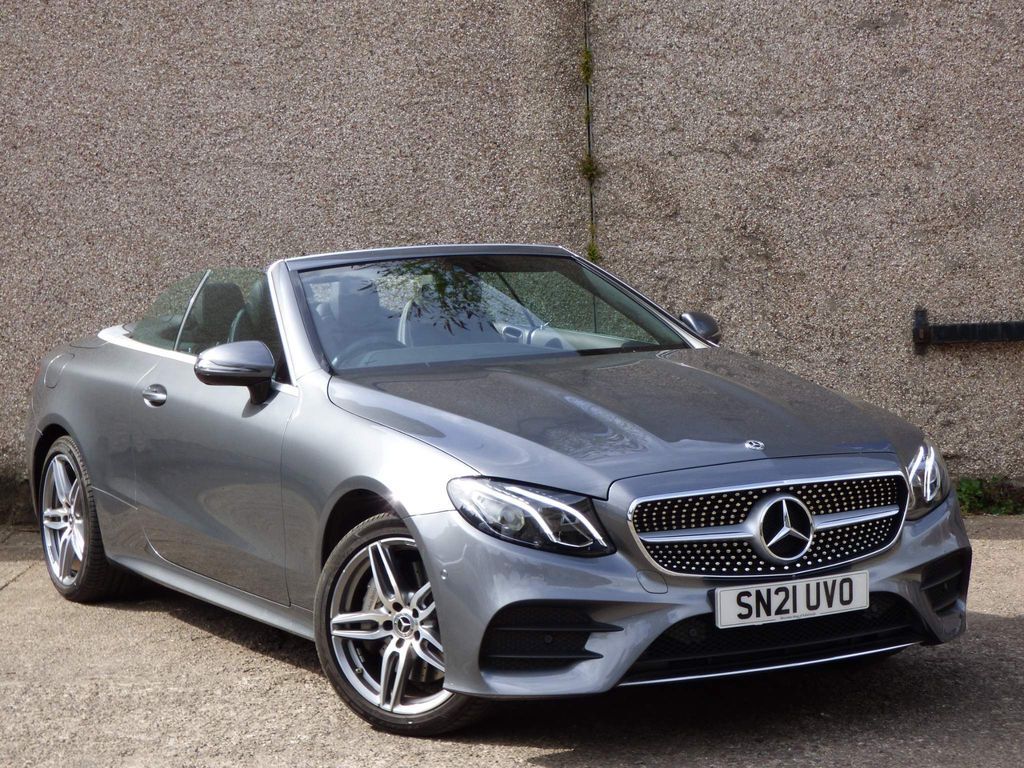 Mercedes-Benz E Class 3.0 E400d Amg Line Cabriolet G-tronic 4Matic Euro Grey