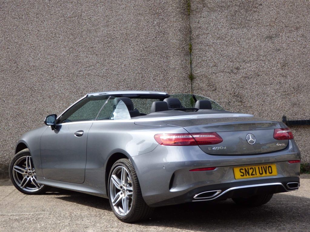 Mercedes-Benz E Class 3.0 E400d Amg Line Cabriolet G-tronic 4Matic Euro Grey #3