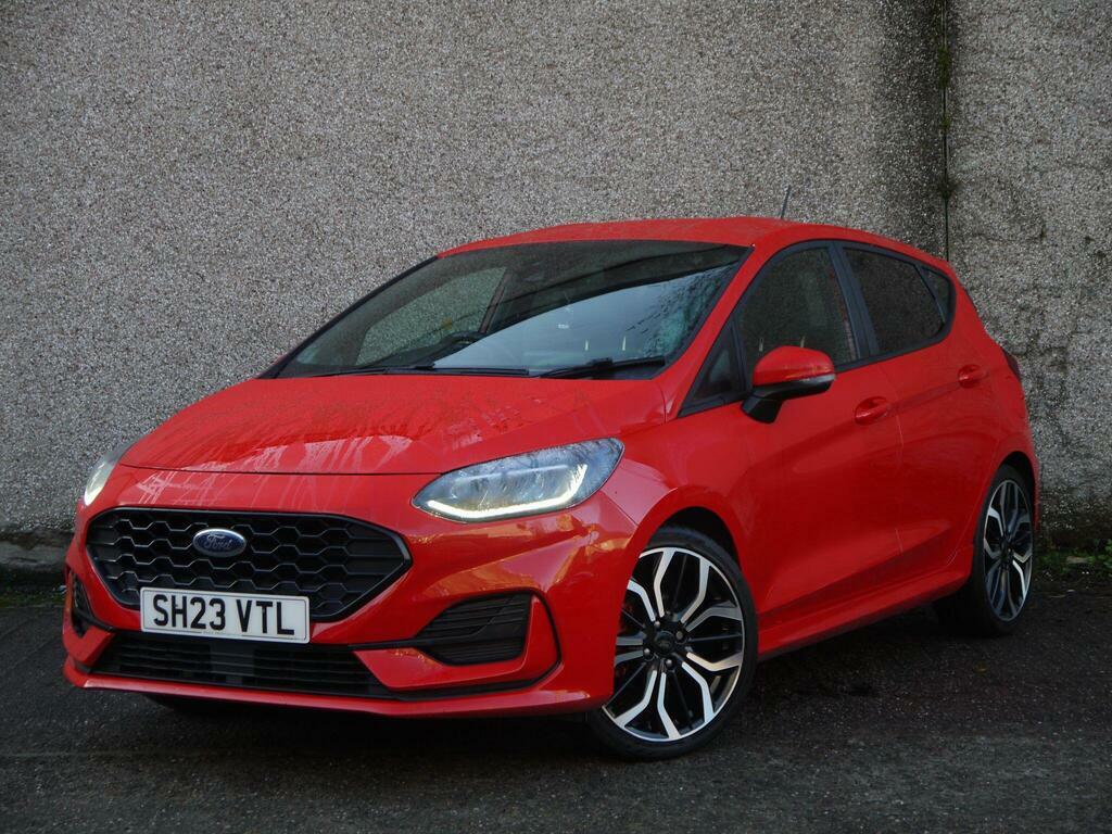 Ford Fiesta 1.0T Ecoboost Mhev St-line Euro 6 S S SH23VTL Red #4