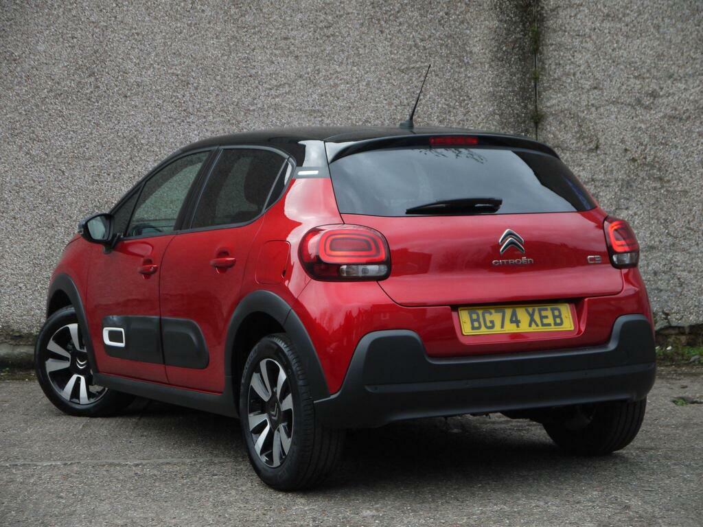 Citroen C3 1.2 Puretech Plus Eat6 Euro 6 S S BG74XEB Red #3
