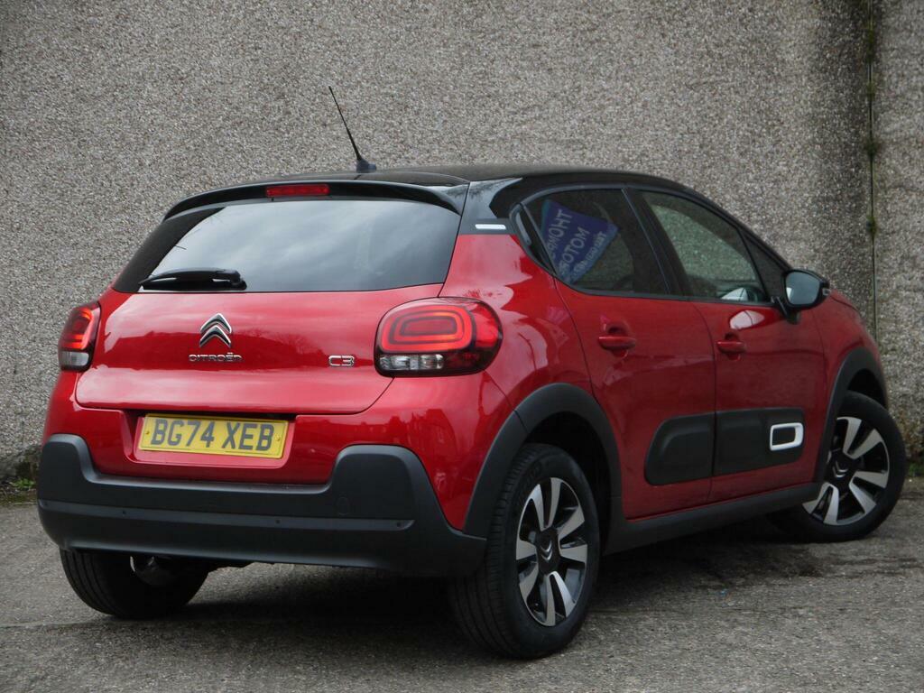 Citroen C3 1.2 Puretech Plus Eat6 Euro 6 S S BG74XEB Red #5