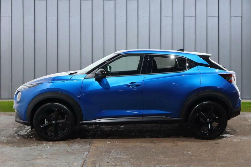 Nissan Juke 1.0 Dig-t Tekna Dct Euro 6 Ss WU75LUF Blue #6
