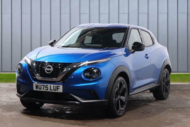 Nissan Juke 1.0 Dig-t Tekna Dct Euro 6 Ss WU75LUF Blue #4
