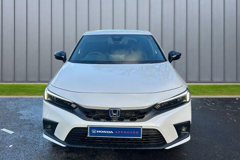Honda Civic 2.0 H I-mmd Sport Ecvt Euro 6 Ss WA25XOV White #3