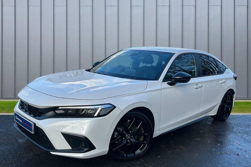 Honda Civic 2.0 H I-mmd Sport Ecvt Euro 6 Ss WA25XOV White #4