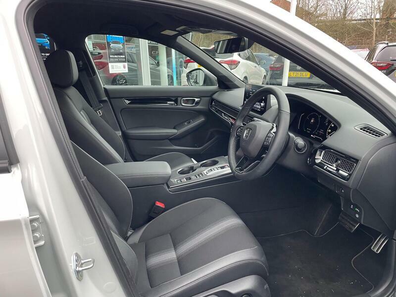 Honda Civic 2.0 H I-mmd Sport Ecvt Euro 6 Ss WA25XOV White #2