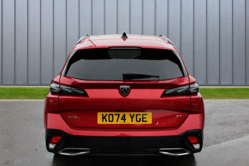 Peugeot 308 SW 1.2 Hybrid Gt E-dsc6 Euro 6 Ss KO74YGE Red #5