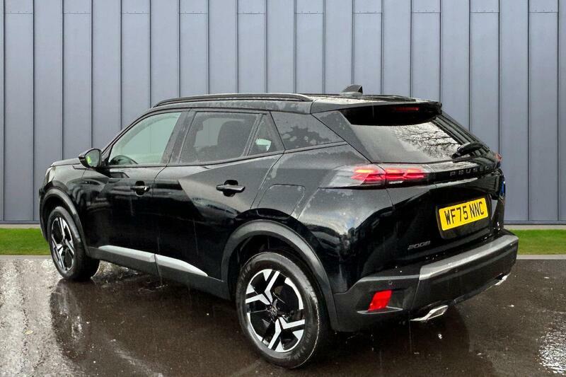 Peugeot 2008 1.2 Puretech Allure Eat Euro 6 Ss WF75NNC Black #5