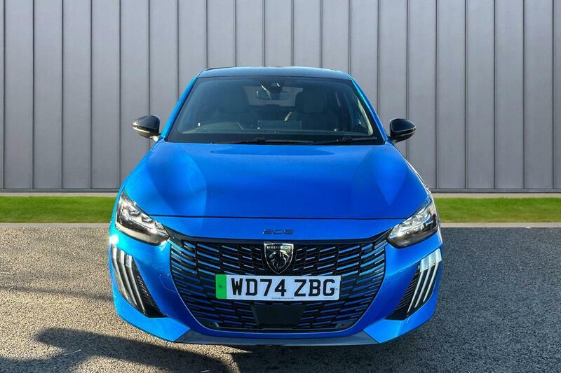 Peugeot e-208 51Kwh Gt 7.4Kw Charger WD74ZBG Blue #2