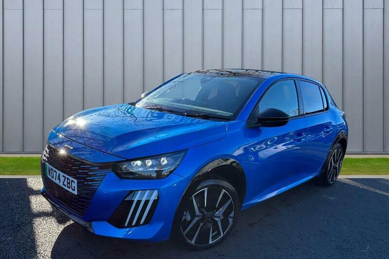 Peugeot e-208 51Kwh Gt 7.4Kw Charger WD74ZBG Blue #3