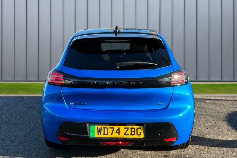 Peugeot e-208 51Kwh Gt 7.4Kw Charger WD74ZBG Blue #5