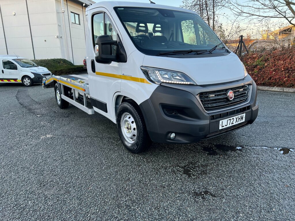 Fiat Ducato 42 47Kwh Car Transporter Ml 122 White #2
