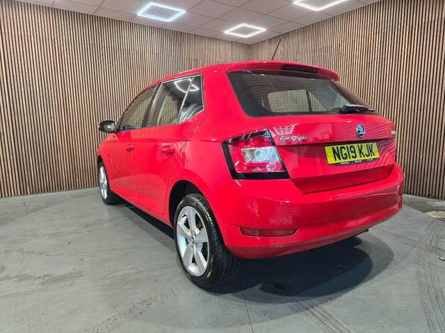 Skoda Fabia 1.0 Tsi Se L Euro 6 Ss NG19KJK Red #5