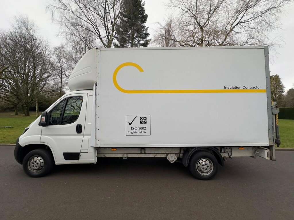 Peugeot Boxer Luton 2.0 Bluehdi 335 Built For Business L4 Euro 6 KT19TYC White #6