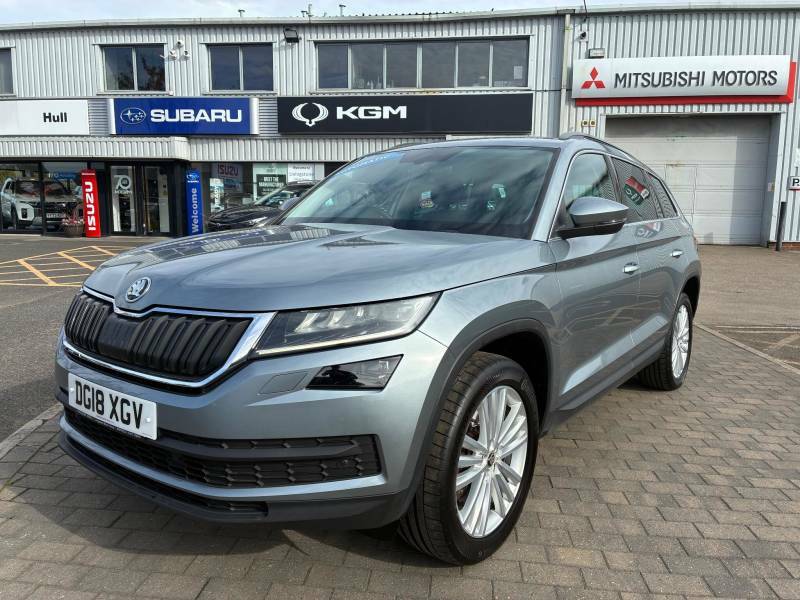 Skoda Kodiaq 2.0 Tdi 190 Se L 4X4 Dsg 7 Seat - 2018 18 DG18XGV Grey #3
