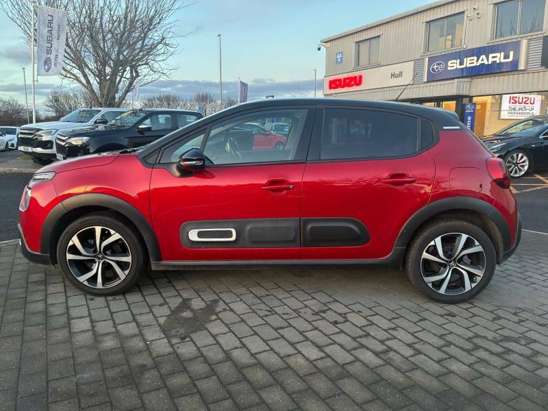 Citroen C3 1.2 Puretech Shine Plus - 2021 21 MT21CXB Red #5