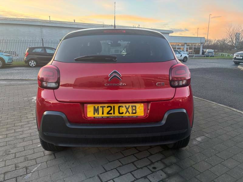 Citroen C3 1.2 Puretech Shine Plus - 2021 21 MT21CXB Red #6