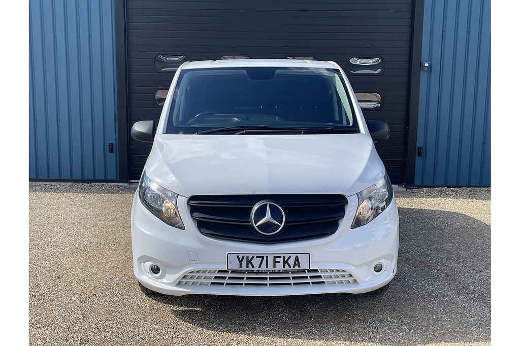 Mercedes-Benz Vito 110 Cdi Progressive 2021 U2075 Ulez YK71FKA White #2