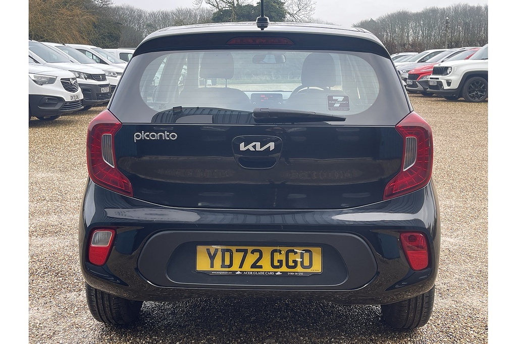 Kia Picanto Dpi 1 2022 U2205 Ulez YD72GGO Black #6