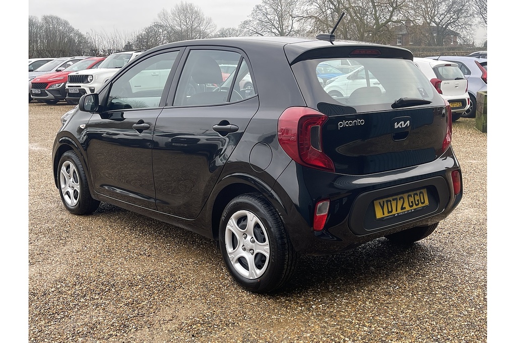 Kia Picanto Dpi 1 2022 U2205 Ulez YD72GGO Black #5