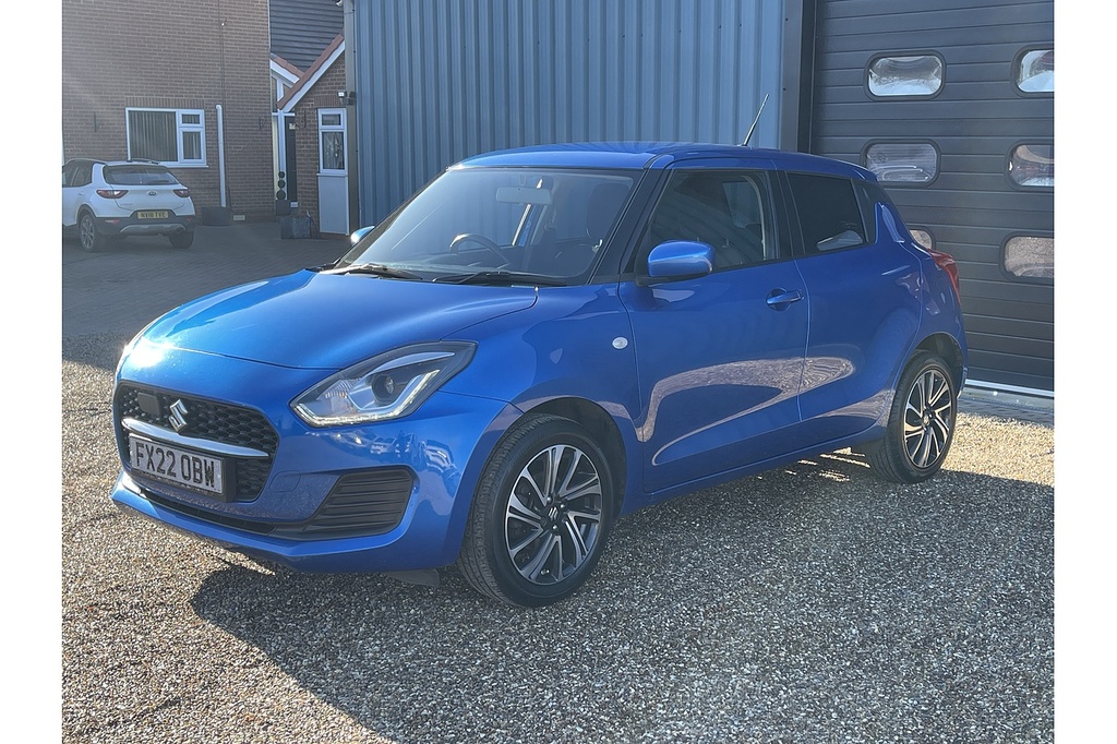 Suzuki Swift Dualjet Mhev Sz-l 2022 U2224 Ulez FX22OBW Blue #3