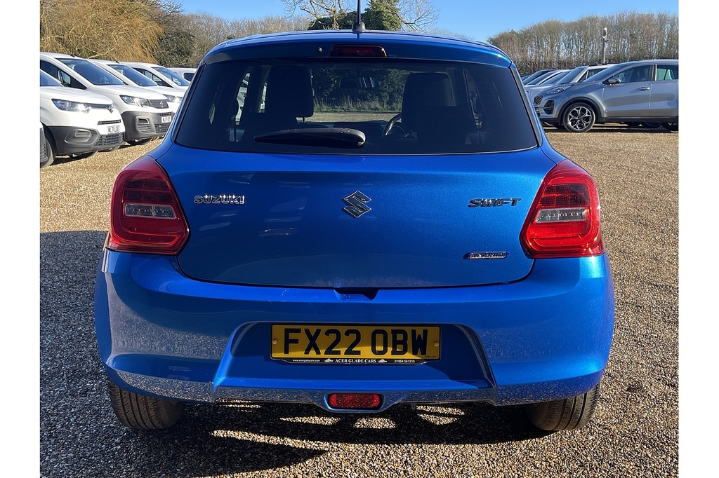 Suzuki Swift Dualjet Mhev Sz-l 2022 U2224 Ulez FX22OBW Blue #6