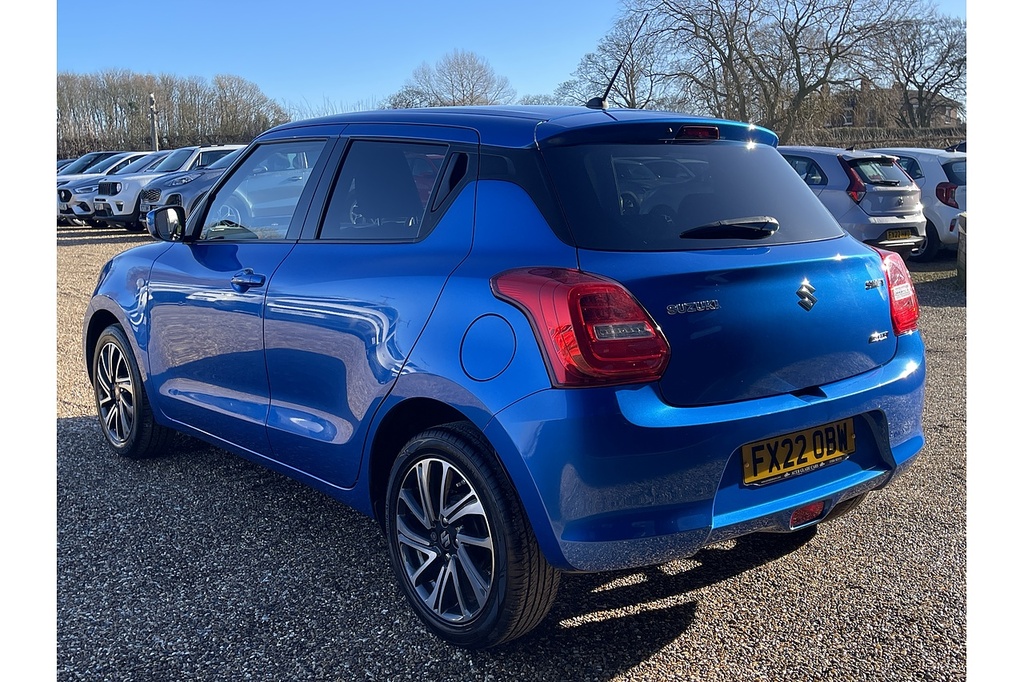 Suzuki Swift Dualjet Mhev Sz-l 2022 U2224 Ulez FX22OBW Blue #5