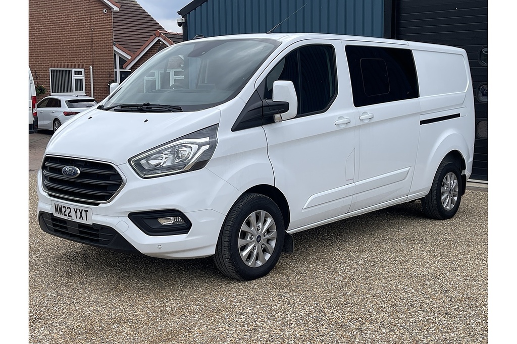 Ford Transit Custom 300 Ecoblue Limited 2022 U2321 Ulez MW22YXT White #4