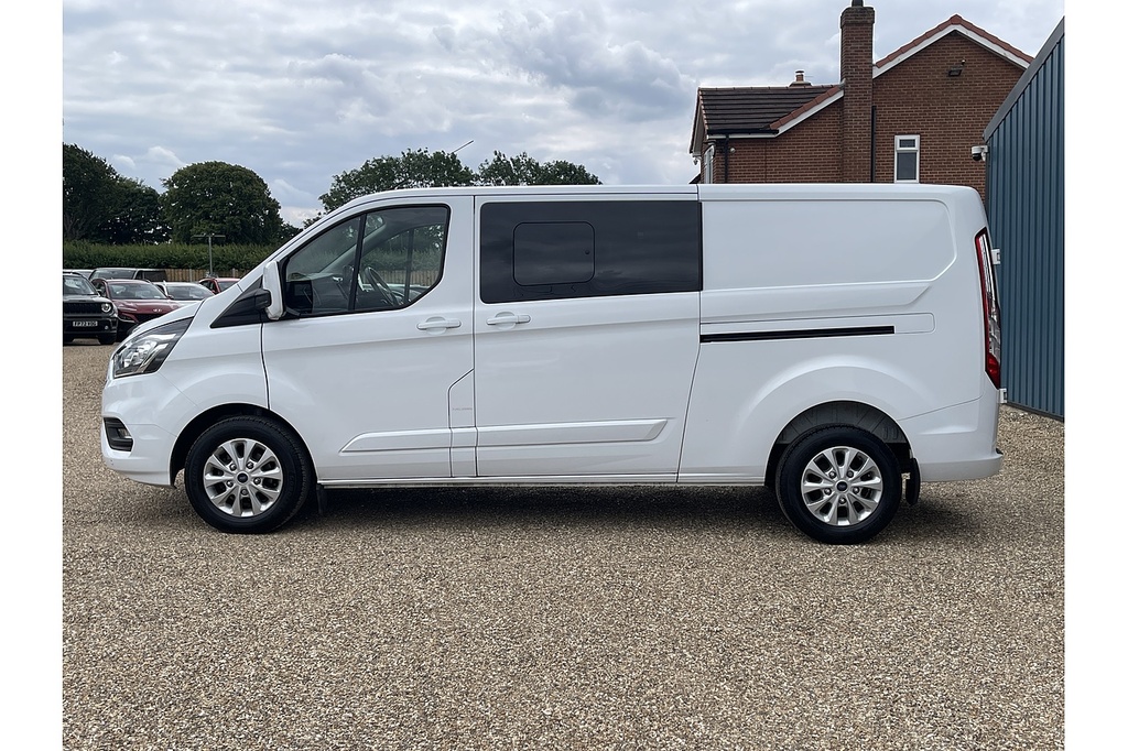 Ford Transit Custom 300 Ecoblue Limited 2022 U2342 Ulez MD22STZ White #4
