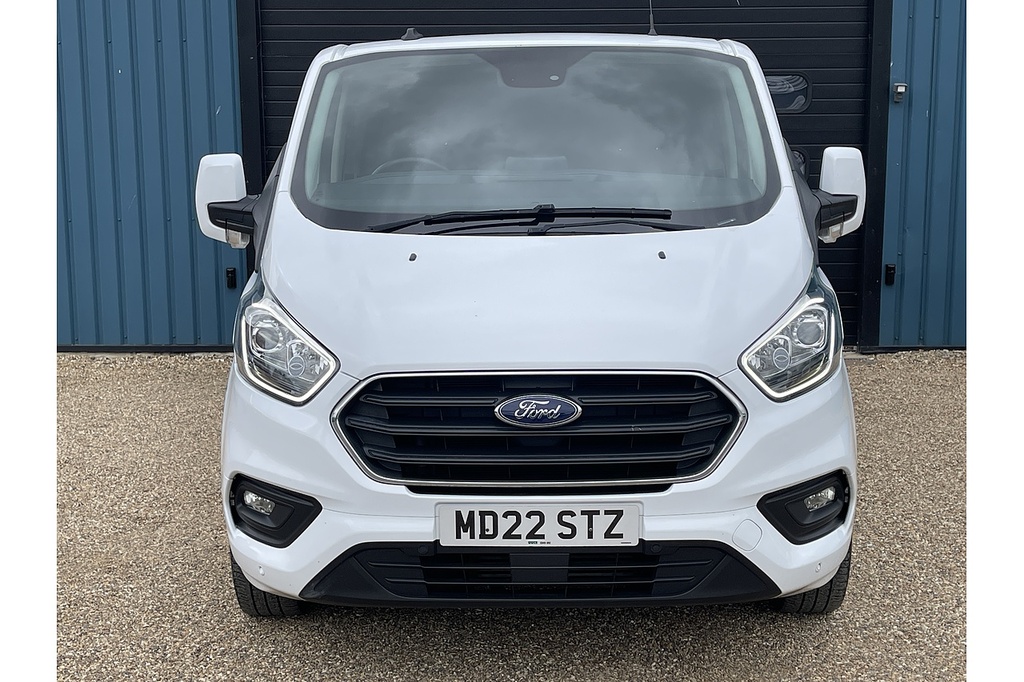 Ford Transit Custom 300 Ecoblue Limited 2022 U2342 Ulez MD22STZ White #2