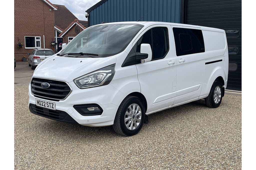 Ford Transit Custom 300 Ecoblue Limited 2022 U2342 Ulez MD22STZ White #3
