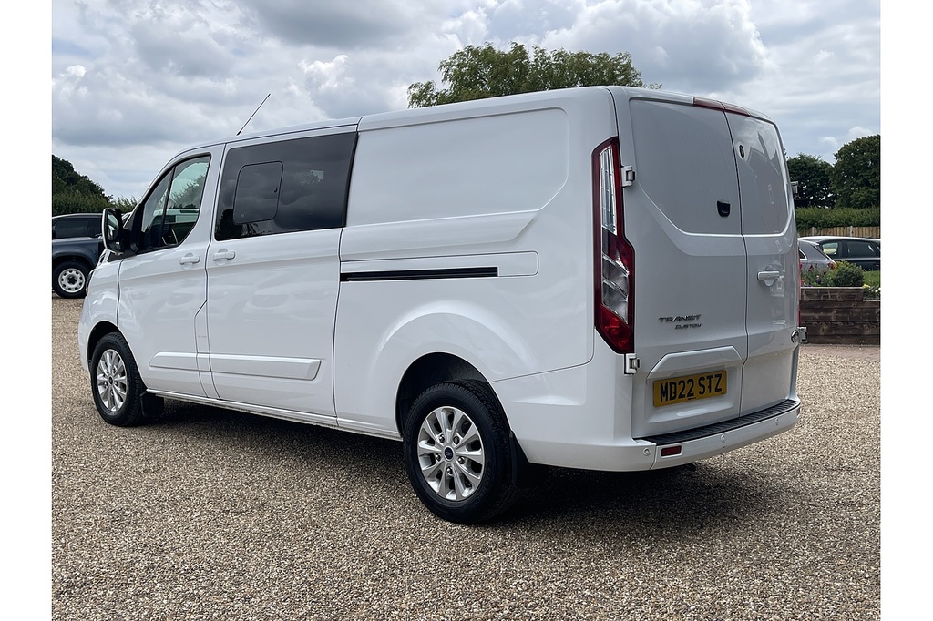 Ford Transit Custom 300 Ecoblue Limited 2022 U2342 Ulez MD22STZ White #5