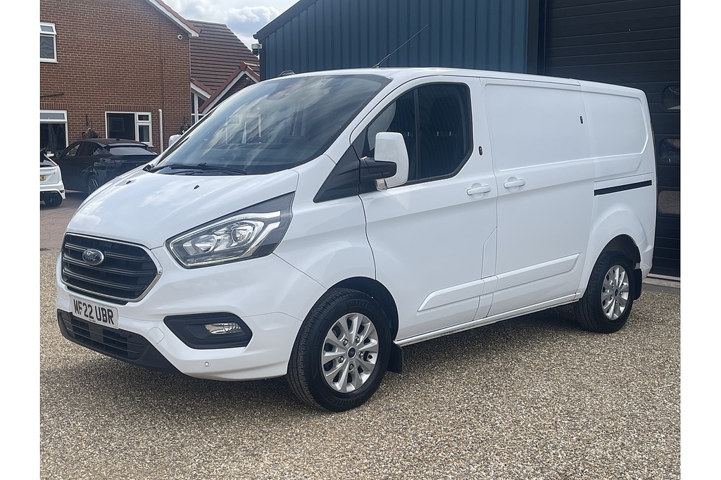 Ford Transit Custom 300 Ecoblue Limited 2022 U2344 Ulez MF22UBR White #2