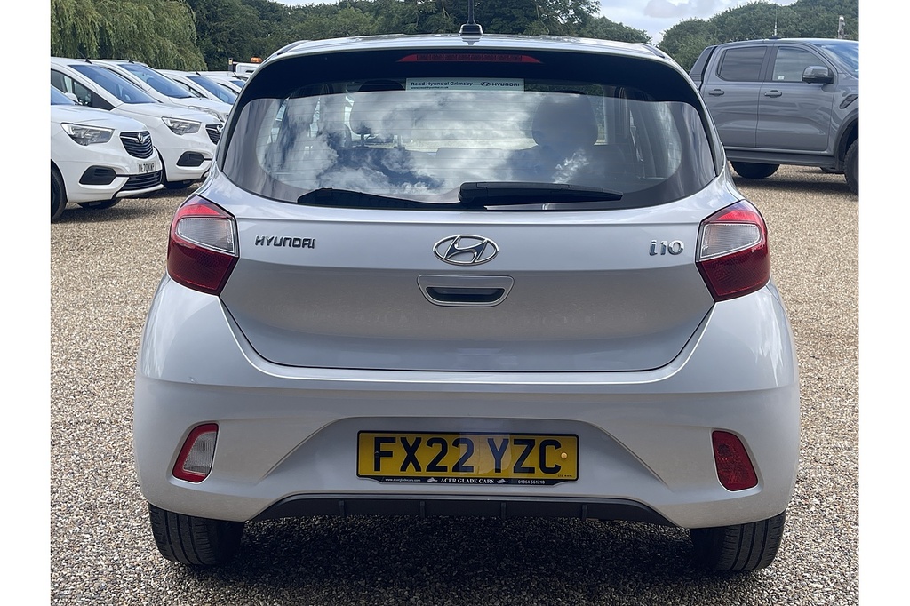 Hyundai I10 Se 2022 U2363 Ulez FX22YZC Silver #6