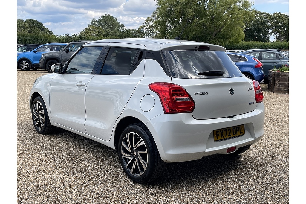 Suzuki Swift Dualjet Mhev Sz-l 2022 U2362 Ulez FX72OPL White #5