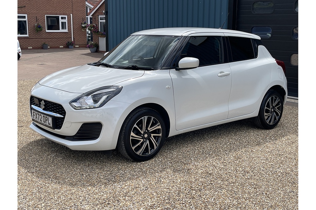 Suzuki Swift Dualjet Mhev Sz-l 2022 U2362 Ulez FX72OPL White #3