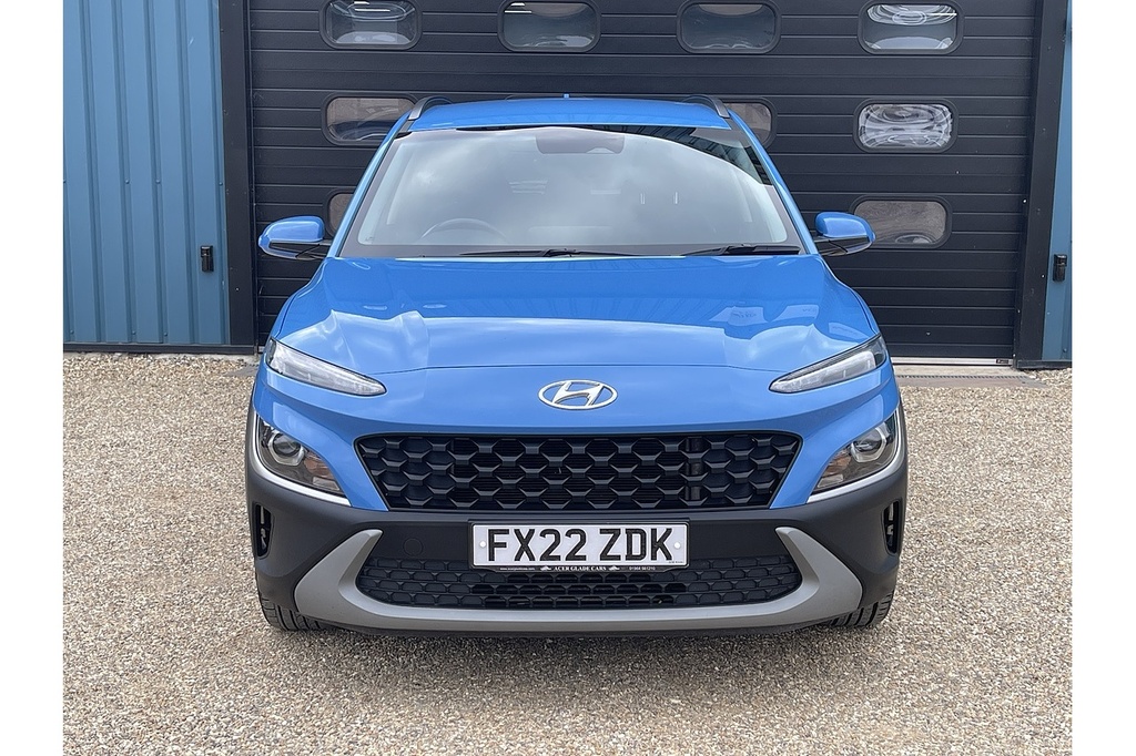 Hyundai Kona T-gdi Mhev Se Connect 2022 U2396 Ulez FX22ZDK Blue #2