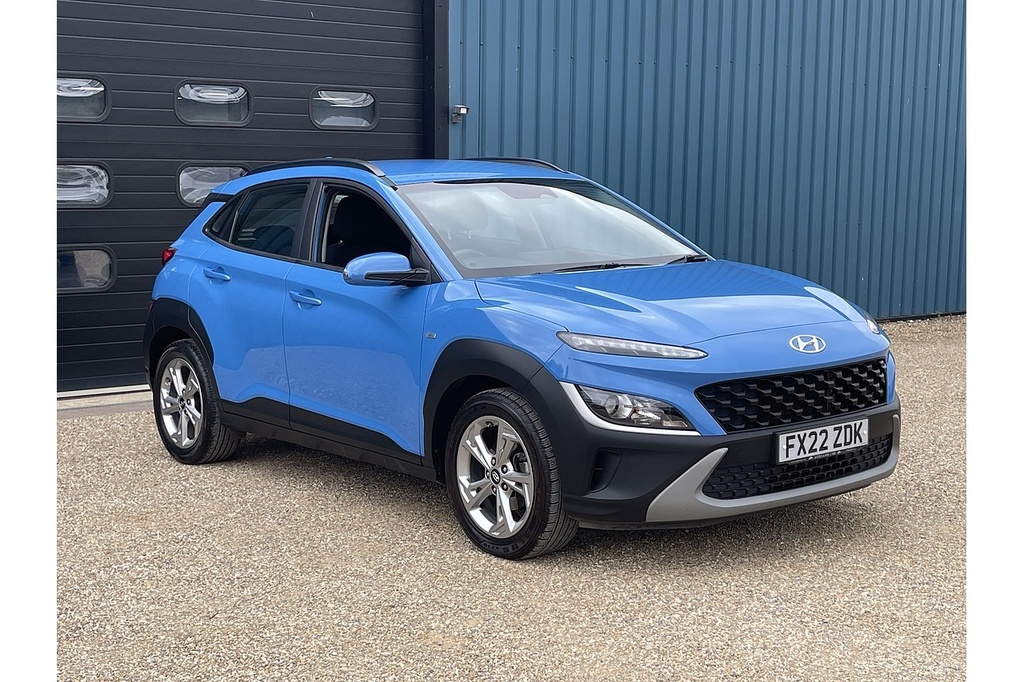 Hyundai Kona T-gdi Mhev Se Connect 2022 U2396 Ulez Blue