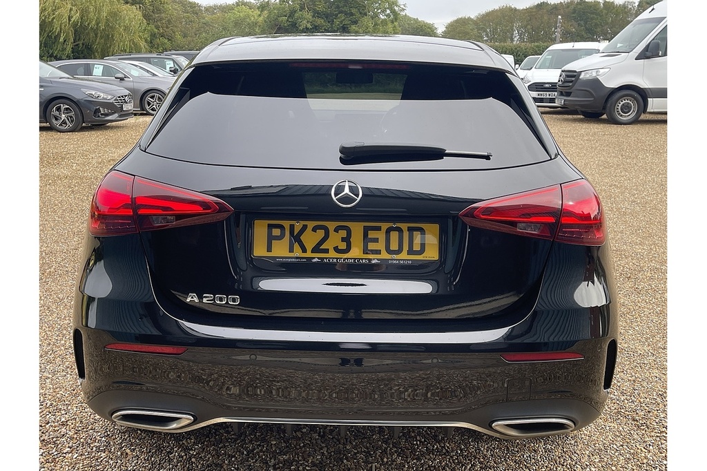 Mercedes-Benz A Class A200h Mhev Amg Line 2023 U2421 Ulez PK23EOD Black #6
