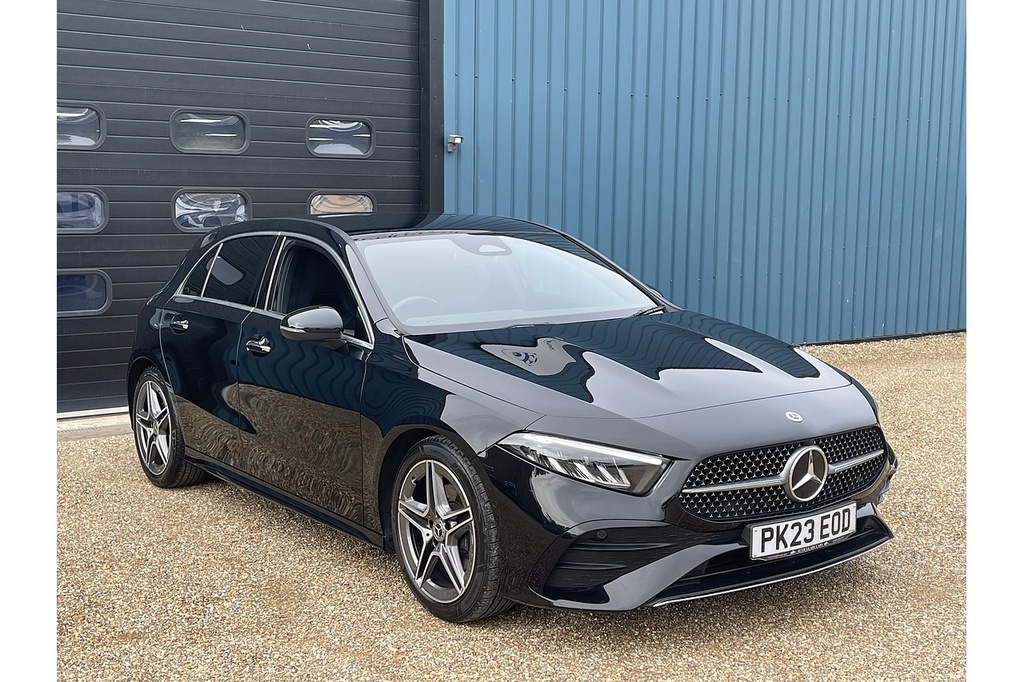 Mercedes-Benz A Class A200h Mhev Amg Line 2023 U2421 Ulez Black